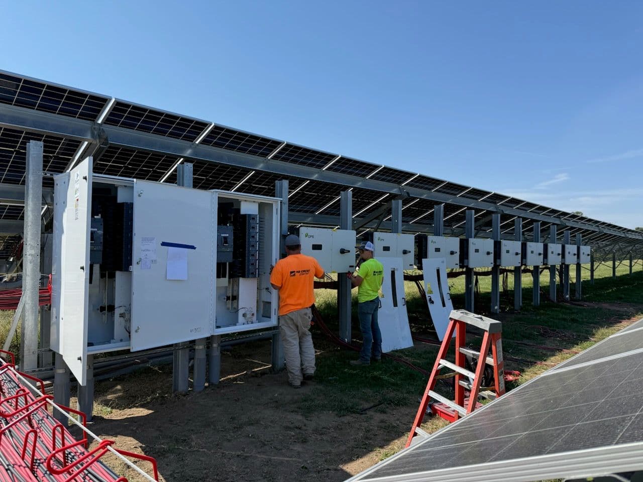 Project Efficient Solar Installation by Pro Circuit Electric image