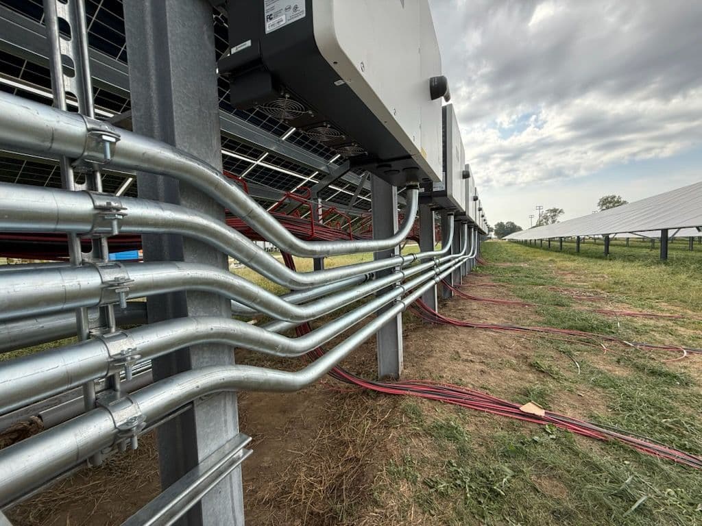 Gallery photos for Conduit Perfection in Solar Installation: Image #1