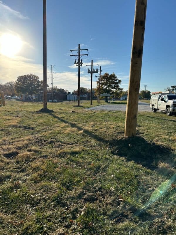 Project Pole Lighting Installation for New Solar Project image