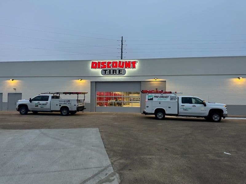 Commercial Buildout for Discount Tire image