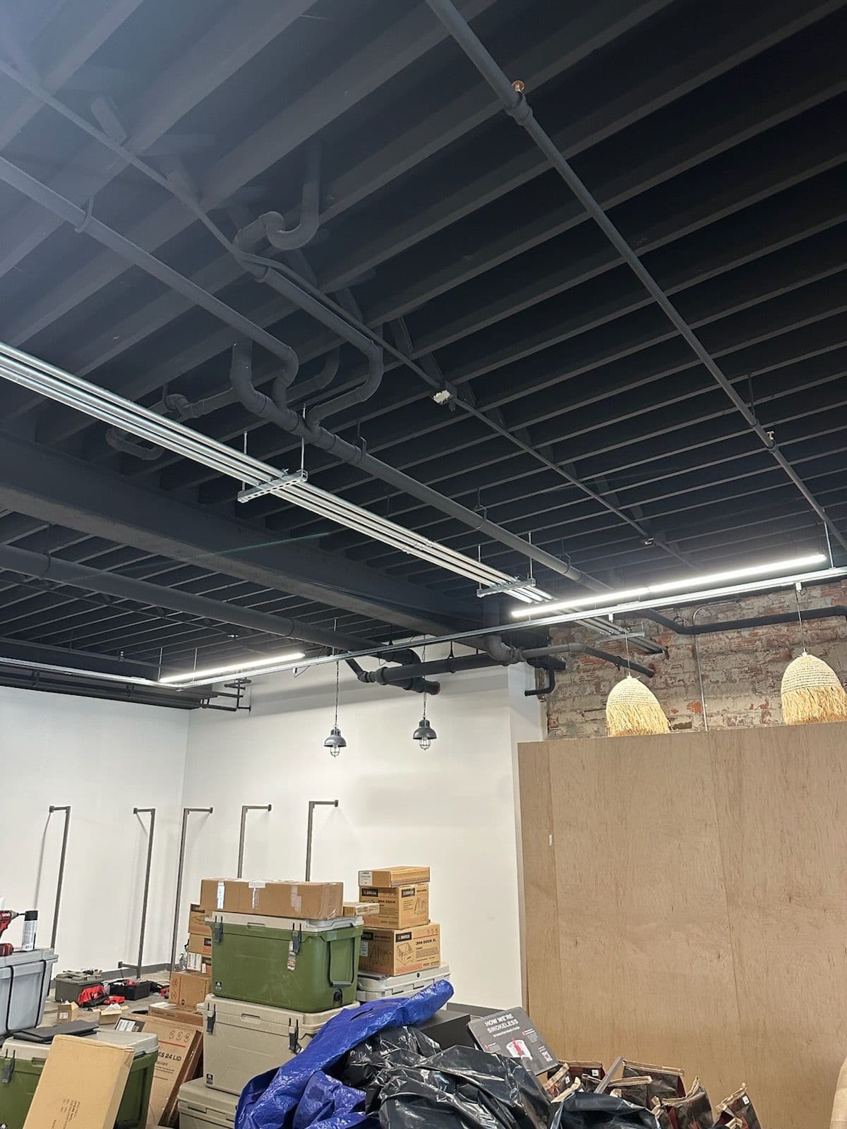 Commercial Space Electrical Wiring Completion image