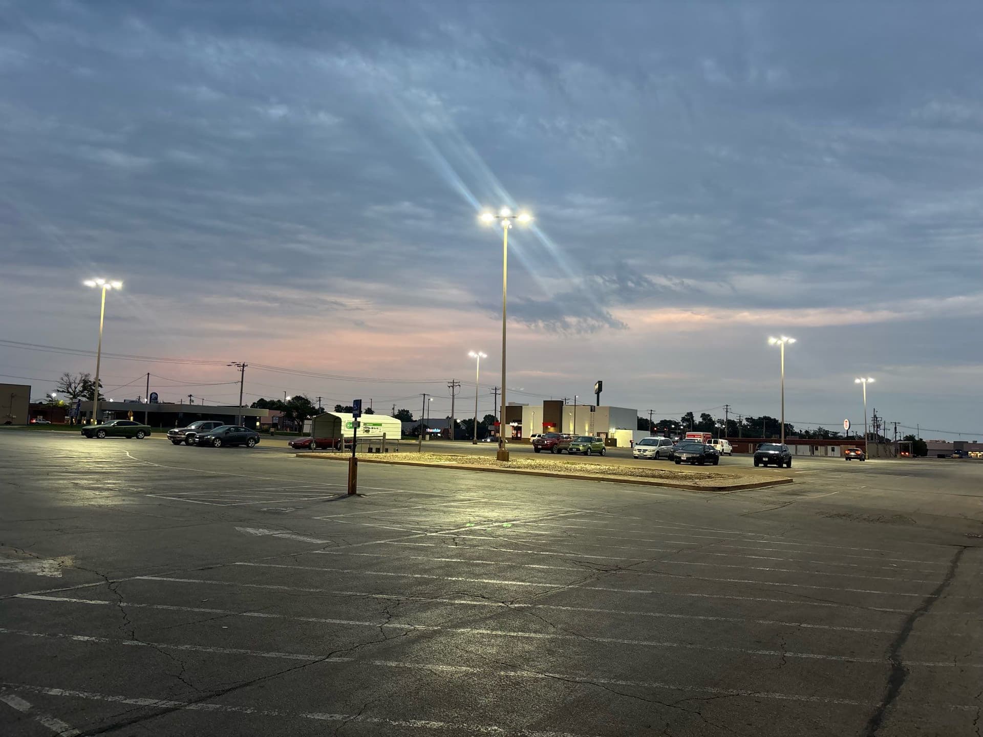 Safety and Style with New Pole Lighting in Kewanee image